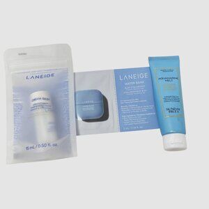 Mixed Lot Pack of 3 Laneige Cerapeptide/ Laneige Water Bank/ Sunday Riley